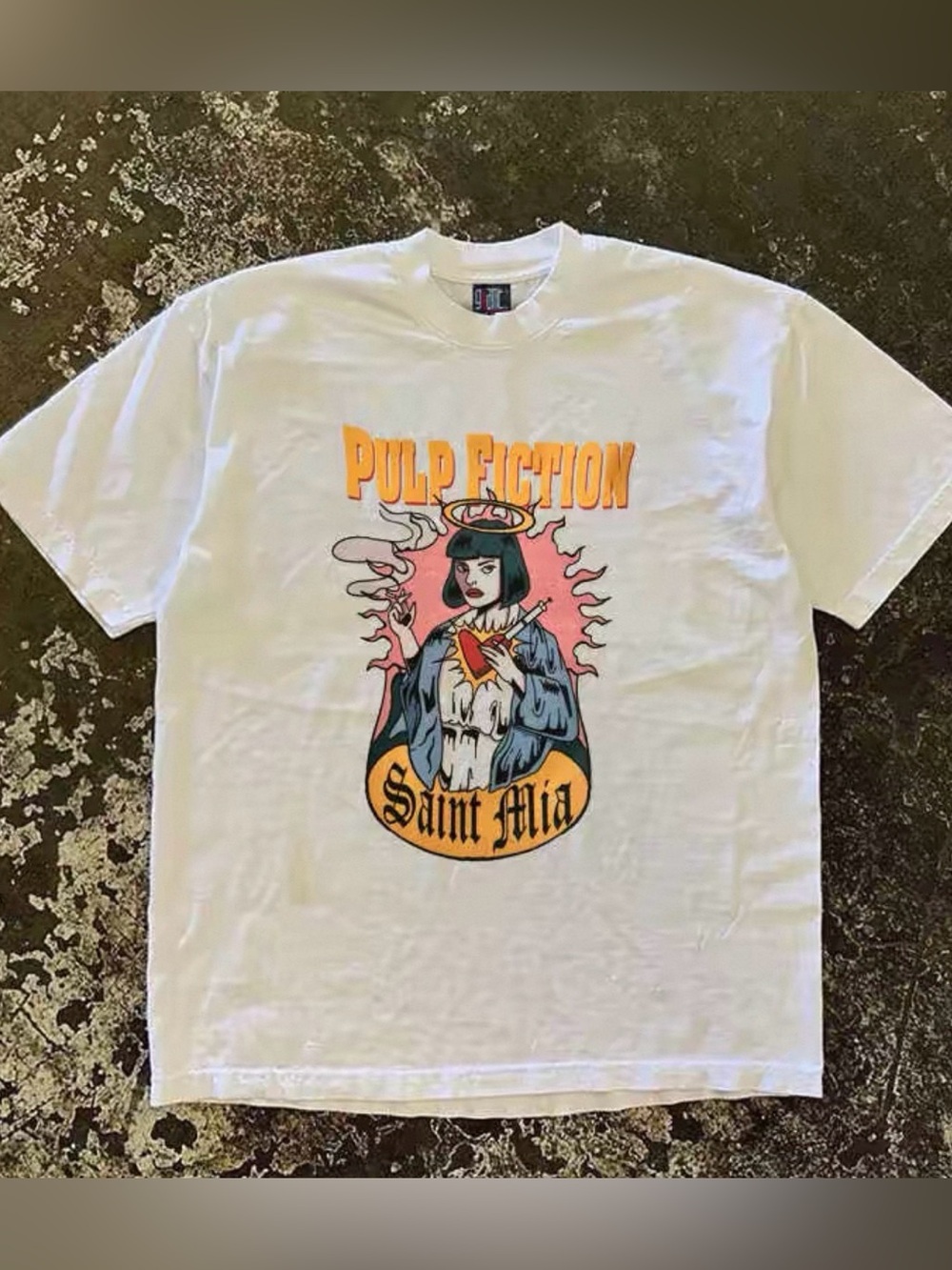 New graphic shirt oversized pulp fiction cotton T-shirt XXL